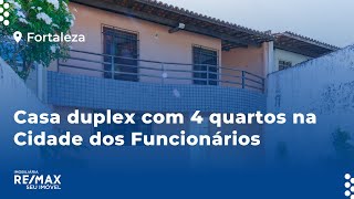 Casa duplex com 4 quartos na Cidade dos Funcionários