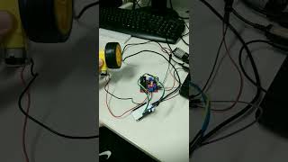 Teste de controle de motor DC com Módulo Driver Ponte H e ESP32.