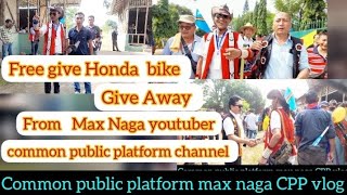 FREE BIKE from common public platform Max nga channel