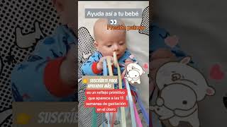 Presión palmar#estimulaciontemprana #papasprimerizos #desarrollo #preocupaciones #crianzarespetuosa