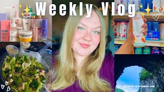 WEEKLY VLOG: shedding the old version of me, trying new things, stop overdoing it & rest! ✨☀️💌💜