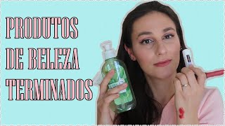 PRODUTOS DE BELEZA TERMINADOS I Bruna Rodrigues