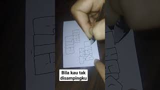 sheila on 7 bila kau tak disampingku #shorts #grafiti #art #kaligrafi #tulisan