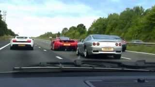 Ferrari Enzo brutal acceleration