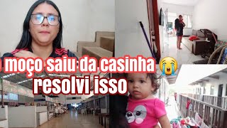 A CASINHA DOS MENINOS FOI DESALUGADA 😥 VOU RESOLVER ESSA SITUAÇÃO! FUI ATE A FEIRA DA CIDADE 💕