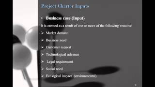 Develop project Charter in Arabic تطوير وثيقة اعلان المشروع HD