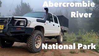 Abercrombie River National Park 4wd trip