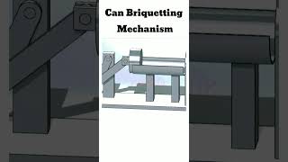 How Briquetting Works (3D Animation) #solidworks #shorts