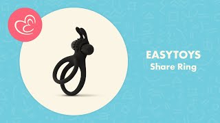 Share Ring - Dubbele Vibrerende Cockring Met Rabbit Oortjes - Review | EasyToys