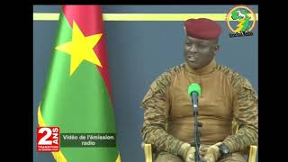 🇧🇫 Burkina Faso - « An II de la Transition : Le Président du Faso parle aux Burkinabè »