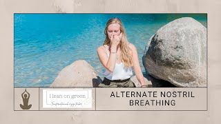 Alternate nostril breathing