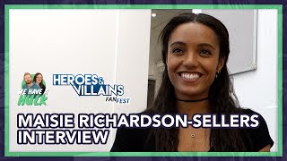 Legend's Maisie Richardson-Sellers Interview at Heroes and Villains Fan Fest!