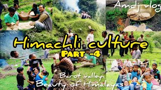 Himachli culture  #barotvalley #amdj #vlog