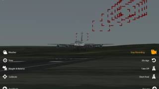 Airbus A380 landing | Emirates livery | IFFS