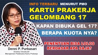 TERBARU Kapan Jadwal Pembukaan Kartu Prakerja Gelombang 17. Berapa Jumlah Kuota Gelombang 17?