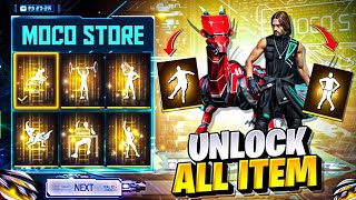 New Lobby Emote Moco Store |  Free Fire New Event | Ff New Event Today | New Event  Garena Free Fire