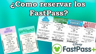 Como reservar los FastPass en Disney World