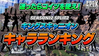 キンキャニランクは〇〇を使え！ランクでのおすすめキャラランキング！【APEX LEGENDS】