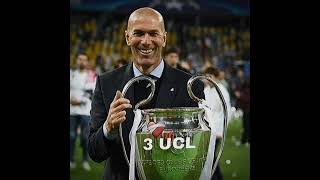 ZIDANE IN 3 YEARS 3 UCL ☠️☠️☠️☠️🇫🇷