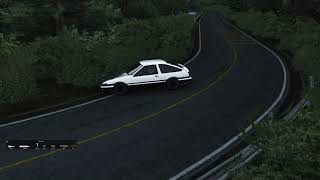 More Group A AE86 Drifting