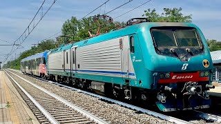 DOPPIA di E464 XMRP con ATR220 “SWING” in INV Bologna S. Donato-Pescara-Foggia a S.Lazzaro di Savena