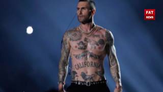 Adam Levine Les gens trouvent que la camisole d’Adam Levine ressemble dangereusement à du mobilier