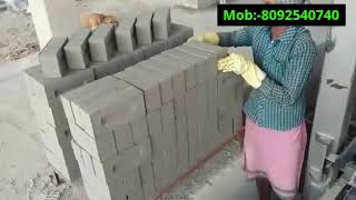 ईट बनाने की मशीन | Fully Automatic Flyash Bricks Making Machine