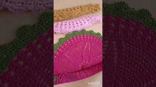 #কুরুশের_তৈরি_ডয়েলি #crochetpatterns #kagojerfulbanano #কুশি