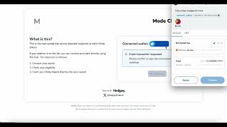 mode airdrop claim