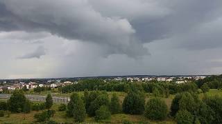 Time lapse. Dance of clouds. Camera LG G6