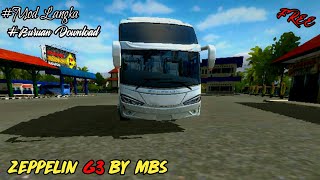 SHARE MOD ZEPPELIN G3 BY MBS || BUSSID V3.2