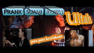 PRANK ULTAH: LIAT REAKSI SUAMI MBAK DI PRANK KECELAKAAN Auto nangis, Bikin iri😭 / KW roject