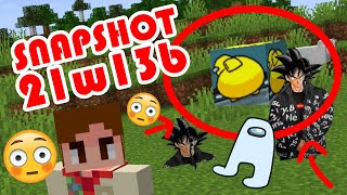 1.17 Snapshot 21w13b | when the snapshot is sus!!! 😳 | Minecraft News