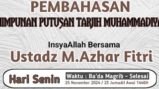 Kajian betsama Ustadz HM. Azhar Fitri