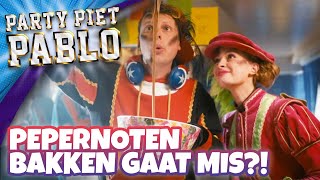 Pepernoten bakken met Party Piet Pablo gaat HELEMAAL MIS! 😮🫢