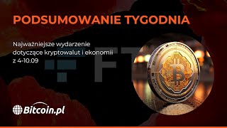 Kryptowaluty i ekonomia - przegląd wiadomości z 4-10.09