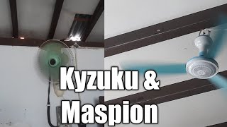 Kyzuku Mini Ceiling Fan & Maspion Wall Fan