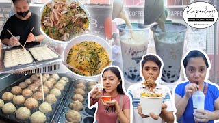 TOASTED Takoyaki with OVERLOADED Sauce | MASARAP at BUDGET-FRIENDLY Milktea | Food Hug: The Fam Vlog