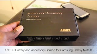 Anker Battery & Accessory Combo for the Samsung Galaxy Note 3