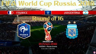 France vs Argentina - Round of 16 | FIFA World Cup Russia 2018 | #FRAARG (Thrilling Match)