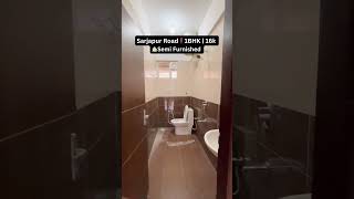 1BHK SARJAPUR ROAD (KI3)₹16,000.00 | #bangalore #property #semifurnishedflat