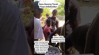 BELAJAR BIKIN SUSU KACANG TANAH!! PAKAI HASIL KEBUN!! #viralkan #tanaman #viralvideo #bahanalami