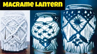 💥#EP4 | Macrame Lantern, the best jar cover for your crafts