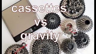 Cassettes vs gravity