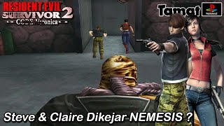 Langsung Tamat...!! Steve dan Claire Dikejar Nemesis...!! Resident Evil Survivor 2 Code Veronica