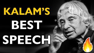 Kalam's Best Speech Ever   How To Become Great   Unique Tools For Unique You