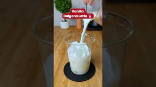 This Dalgona Latte Looks Delicious! #shorts #coffee #dalgonacoffee