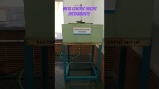 Meta Centric Height Instruments || Fluid Mechanic Lab || Civil Engineering || Practical Work