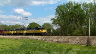 DQE TOE railroad at DeQueen, AR 04/19/2014  ©