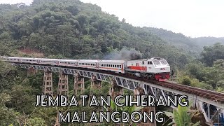 SPOT JEMBATAN CIHERANG || HUNTING KERETA API DI DAOP 2 BANDUNG